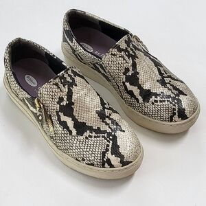 Dr. Scholls Be Free Snakeprint Slip Ons